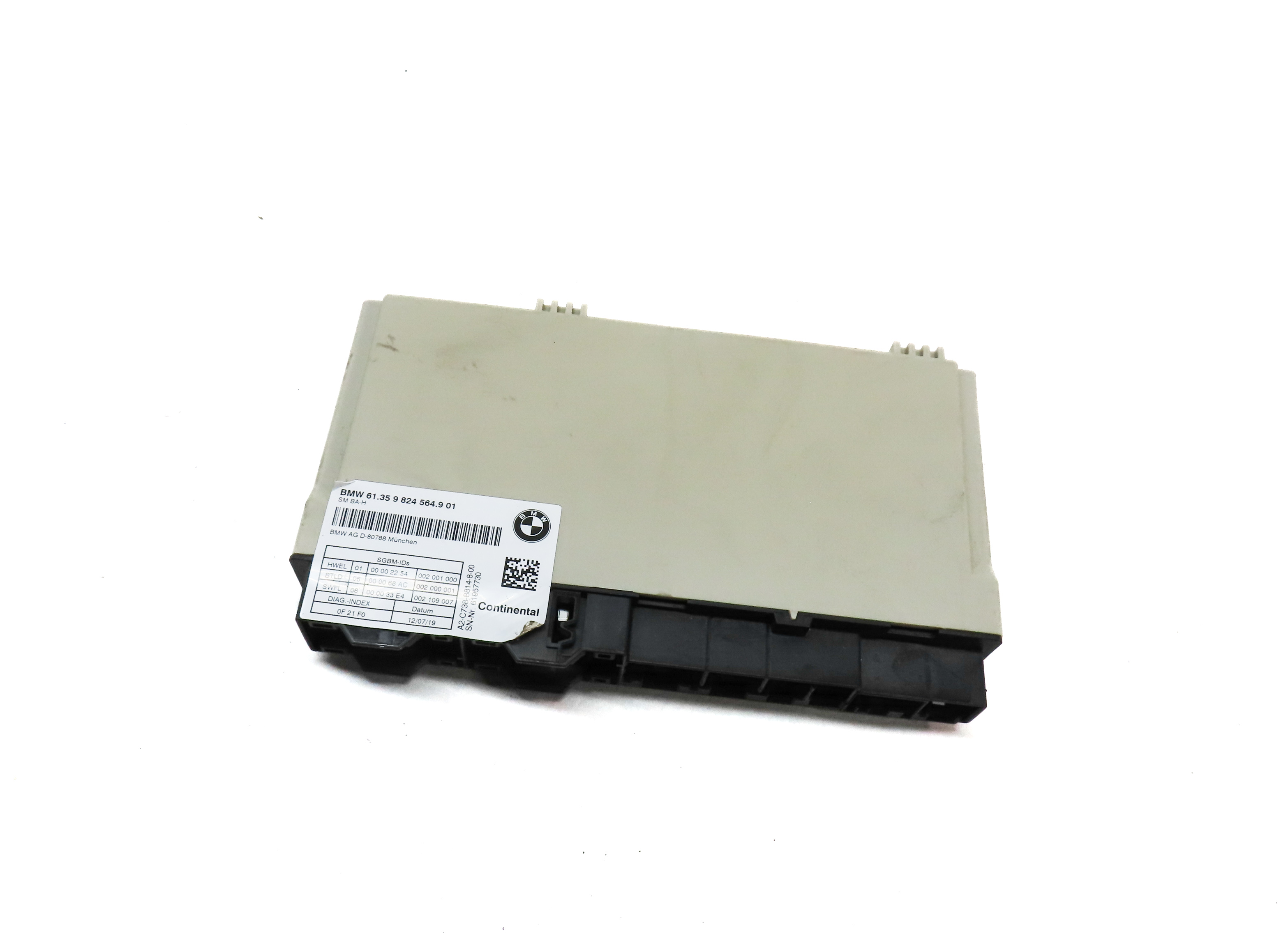 18-23 BMW 6GT M5 7 X3 X4 (G01 G02 G11 G32) FRONT LEFT DRIVER SEAT CONTROL MODULE — exact item pictured